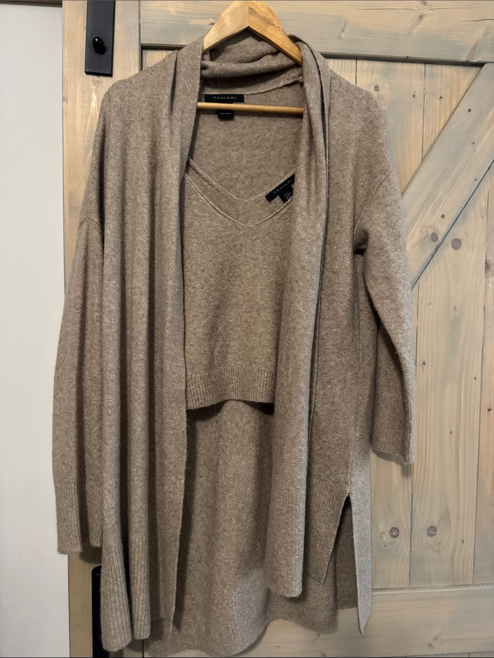 Tahari Sweater & Sweater Tank combo